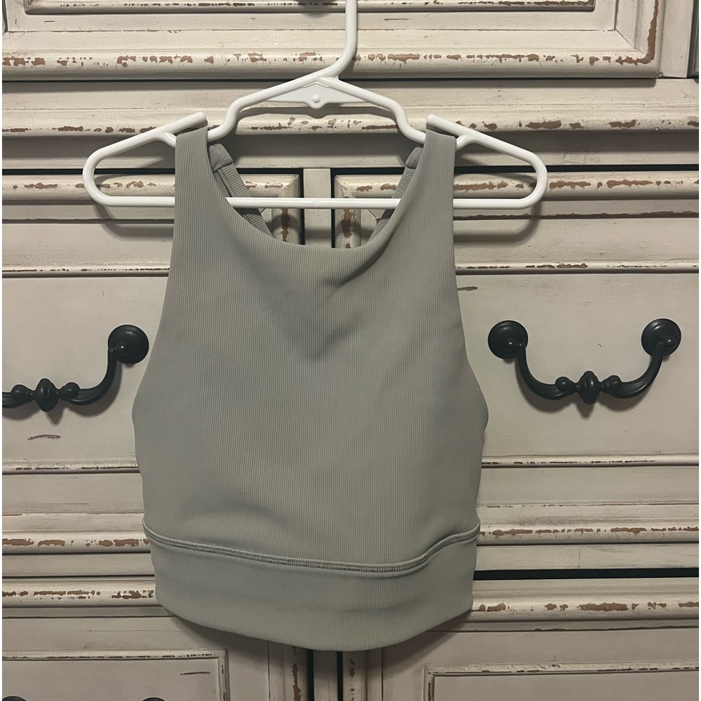 Lululemon Ribbed Wunder Train Racerback Sports Bra